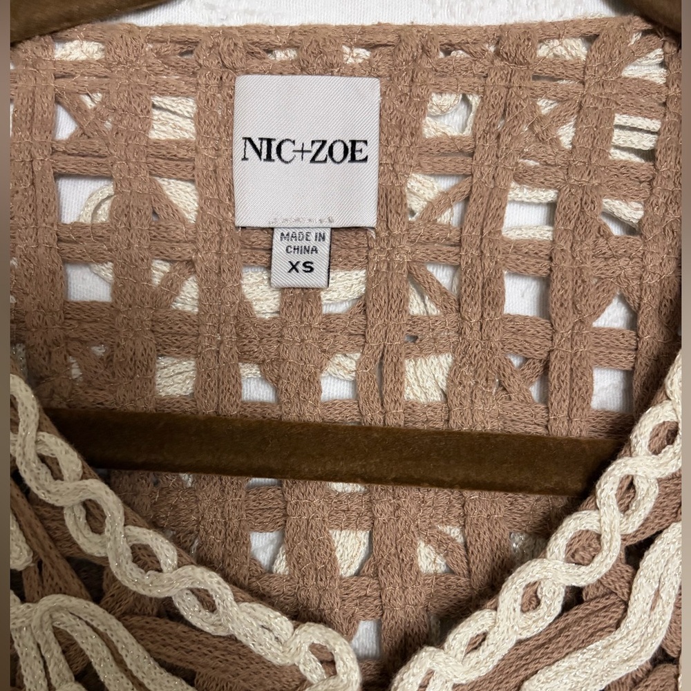 Nic+Zoe Spring Soiree Jacket
In Neutral Multi - Picture 8 of 12